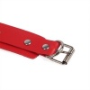 SUBBLIME 953706 Handcuffs with Bondage Belt Red One Size