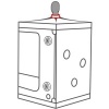Secret Dome Kink Club Scandale Cabin Black Red