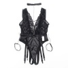 Subblime Sexy Body Garter Belt Black L/XL