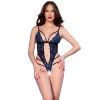 Chilirose CR 4889 Blue Floral Teddy S/M