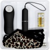 Baile Vibrating Thong with Remote Control Black