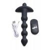 Afbeelding van BANG! - 28X Vibrerende Silicone Anaalkralen met Afstandsbediening - Zwart