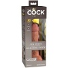 King Cock Elite Silicone Dildo 15.2 CM Caramel