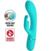 Pretty Love Scocco Rabbit Vibrator Turquoise