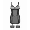 Afbeelding van Obsessive - Nuites Chemise - Zwart