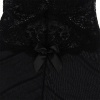 Subblime Babydoll Tulle Black Floral Lace S/M