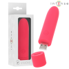 Intense Symone USB Rechargeable Vibrating Bullet Red