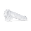 Afbeelding van Jelly Dildo met Ballen - 13,5 cm