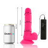 Diversia Flexible Vibrating Dildo Pink 20.5 CM
