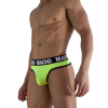 Macho MTG001 Fluorescent Yellow Thong L