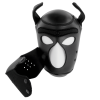 Darkness Neoprene Dog Mask Removable Muzzle M