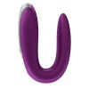 Satisfyer Double Fun Couples Vibrator Purple