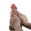 Pretty Love Sliding Skin Dildo Brown 23.4 CM