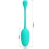 Pretty Love — Knucker Water Green Rechargeable Vibrating Egg