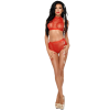 Me-Seduce Mona Lingerie Set Red L/XL