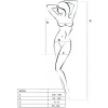 Passion BS096 Bodystocking Red One Size
