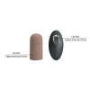 Textured Penis Sleeve With Vibration And Remote Control