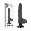 Basecock Realistic Vibrator Black 18.5 cm