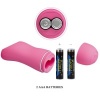 Romantic Wave clamps With Vibration And Fuchsia Electroshock