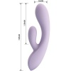 Pretty Love Rosolyn Rabbit Vibrator 10 Functions Purple