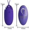 Pretty Love Berger Violet Vibrating Egg Remote Control