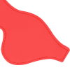 DARKNESS PVC Eye Mask Red
