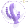 Intense Miko Triple Vibrator Rabbit Purple