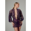 Afbeelding van Christine - Kanten Kimono Graceful - Paars