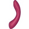 Satisfyer Curvy Trinity 1 Air Pulse Vibrator Red