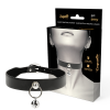 Coquette Chic Desire Vegan Leather Hoop Necklace