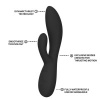 Lelo Ina Thrust Rabbit Vibrator - Black