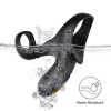 Armony Ranger Double Vibrator Ring Couples Black