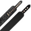 Begme - Black Edition Collar With Nipple Clamps With Neoprene Lining