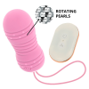 Ohmama Remote Control Rotating Egg 7 Modes Pink