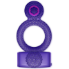 Casual Love Vibrating Double Pleasure Ring Purple