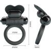 Pretty Love Debonaire Rabbit Vibrating Ring, Black