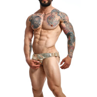 MOB Eroticwear Dngeon Cockring Jockstrap | Goud