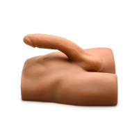 JOCK - Ass Masturbator met Positioneerbare Dildo - Mediumkleurig