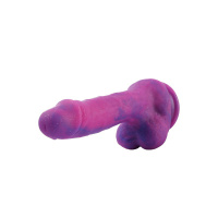 HiSmith KlicLok Dildo 19 cm | Paars