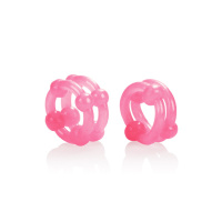 CalExotics Island Rings Double Stacker | Roze