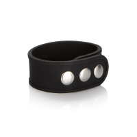 CalExotics Silicone Tri-Snap Erection Ring | Zwart