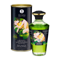 Shunga Aphrodisiac Warming Oil 100ml | Groene thee