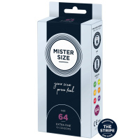 Mister Size 64mm Condoms 10pcs | Naturel