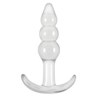 NS Novelties Jelly Rancher TPlug Ripple | Transparant