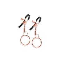 NS Novelties Bound Nipple Clamps C2 | Rose Gold