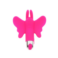 ToyJoy Finger Vibe Butterfly Pleaser Rechargeable | Roze