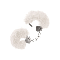 CalExotics Ultra Fluffy Furry Cuffs | Wit