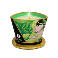 Shunga Massage Candle 170ml | Groene thee