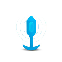B-Vibe Vibrating Snug Plug L | Blauw