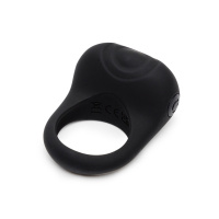 Fifty Shades of Grey Sensation Rechargeable Vibrating Rabbit Love Ring | Zwart